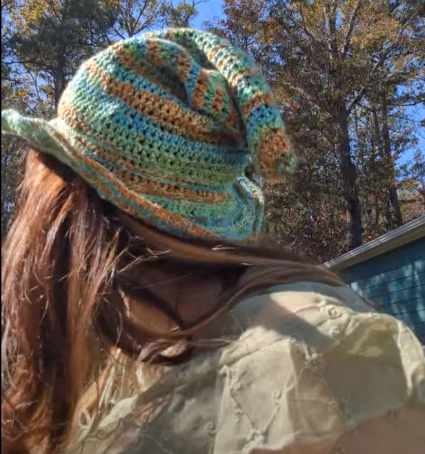 Springtime Slouchy Witch Hat
